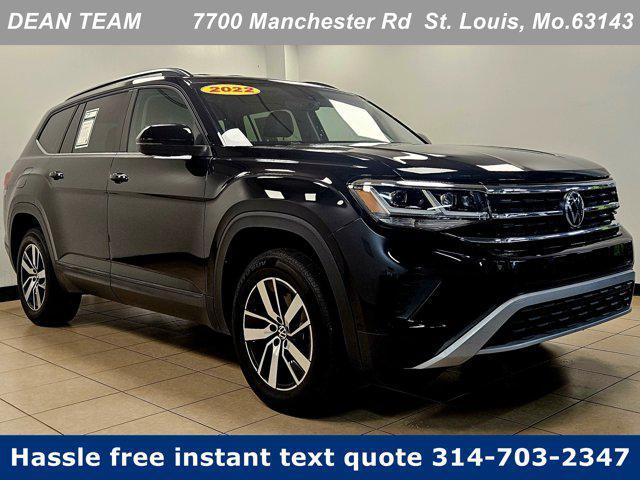 used 2022 Volkswagen Atlas car, priced at $25,988