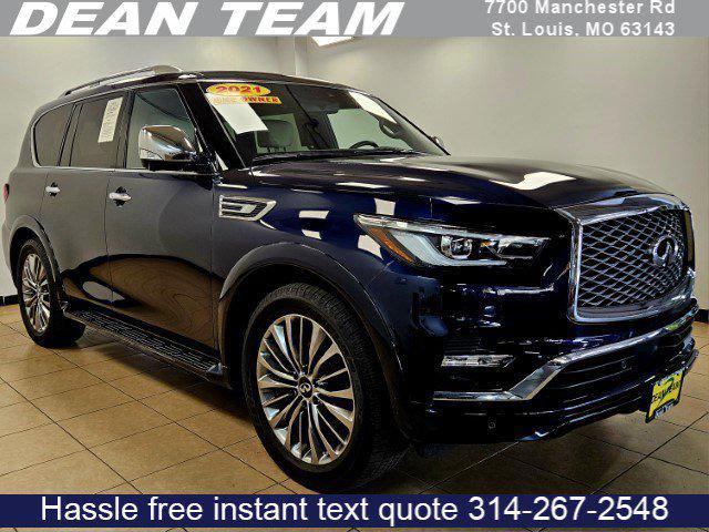 used 2021 INFINITI QX80 car, priced at $49,995