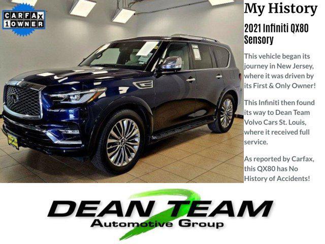 used 2021 INFINITI QX80 car, priced at $49,995