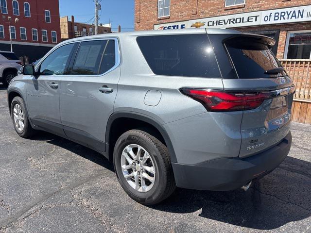 used 2023 Chevrolet Traverse car, priced at $24,807
