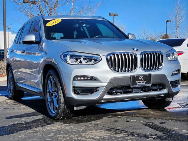 used 2021 BMW X3 PHEV car, priced at $33,500