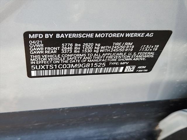 used 2021 BMW X3 PHEV car, priced at $32,900