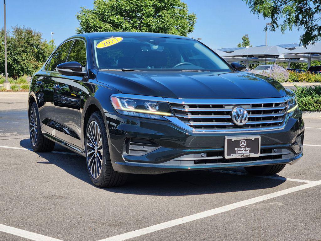 used 2022 Volkswagen Passat car, priced at $21,900
