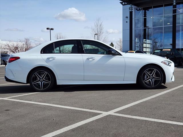 new 2025 Mercedes-Benz C-Class car, priced at $59,434