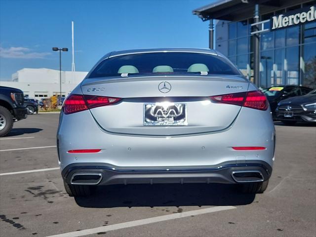 new 2025 Mercedes-Benz C-Class car, priced at $59,449