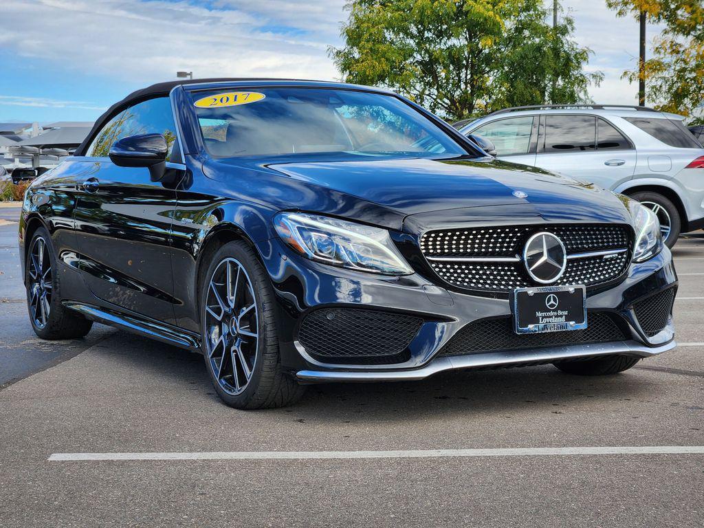 used 2017 Mercedes-Benz AMG C 43 car, priced at $32,999