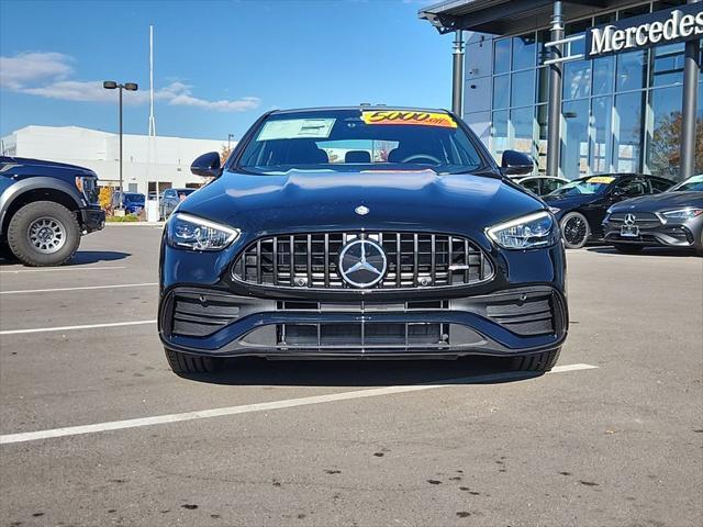 new 2025 Mercedes-Benz AMG C 43 car, priced at $73,317