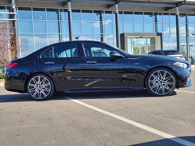 new 2025 Mercedes-Benz AMG C 43 car, priced at $73,317