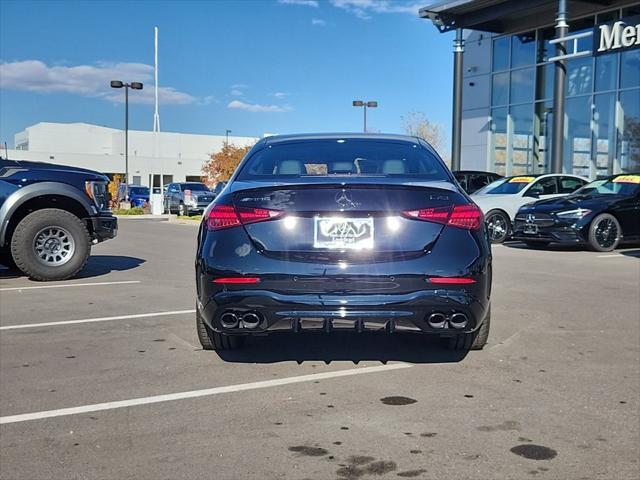 new 2025 Mercedes-Benz AMG C 43 car, priced at $73,317