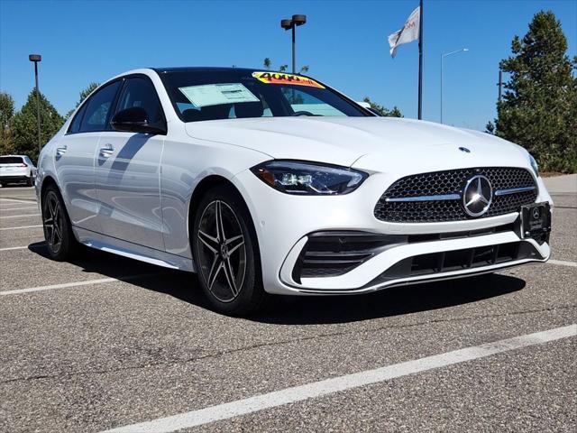 new 2025 Mercedes-Benz C-Class car, priced at $57,729