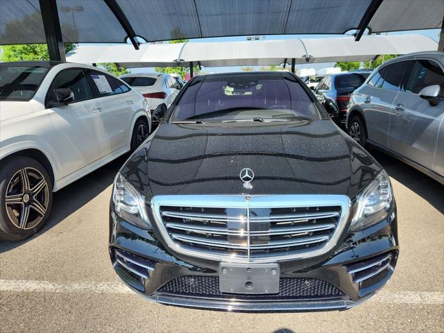 used 2020 Mercedes-Benz S-Class car, priced at $52,500