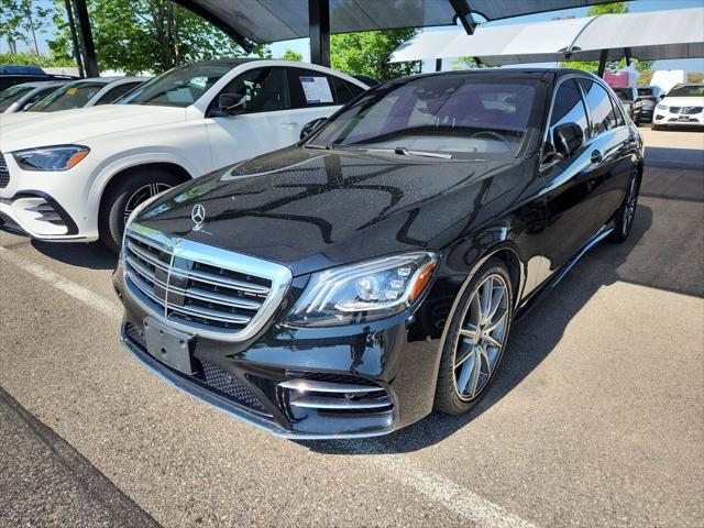 used 2020 Mercedes-Benz S-Class car, priced at $52,500