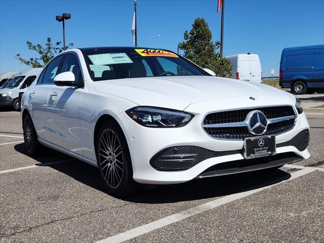 new 2025 Mercedes-Benz C-Class car, priced at $54,604