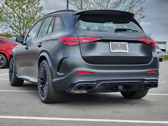 new 2025 Mercedes-Benz AMG GLC 63 car, priced at $99,674