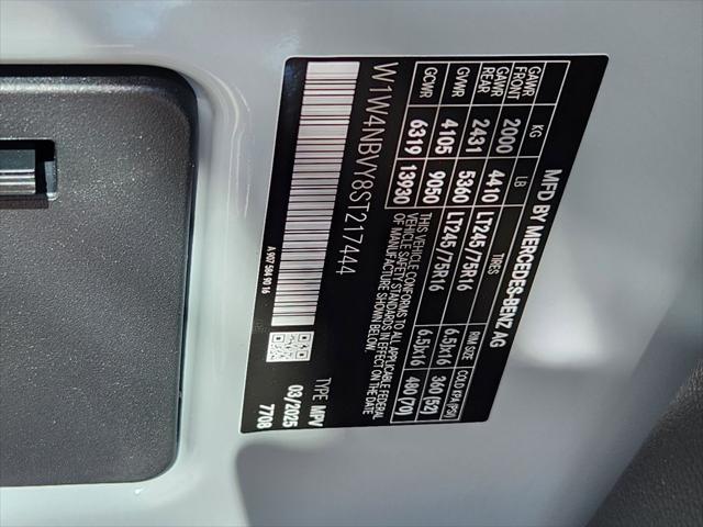new 2025 Mercedes-Benz Sprinter 2500 car, priced at $80,718