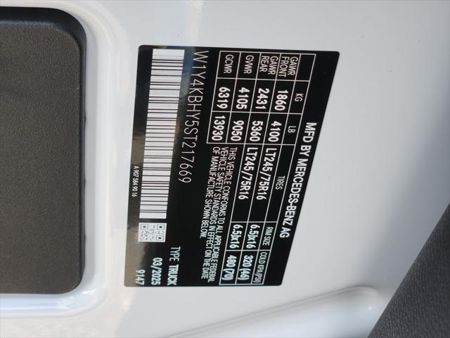 new 2025 Mercedes-Benz Sprinter 2500 car, priced at $54,255