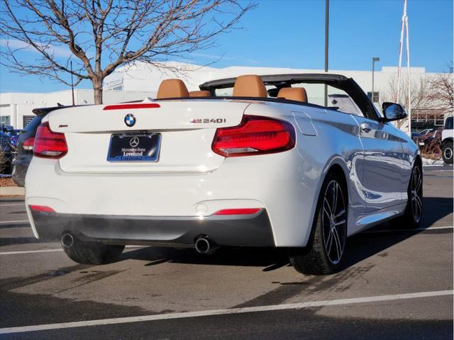 used 2018 BMW M240 car, priced at $31,900