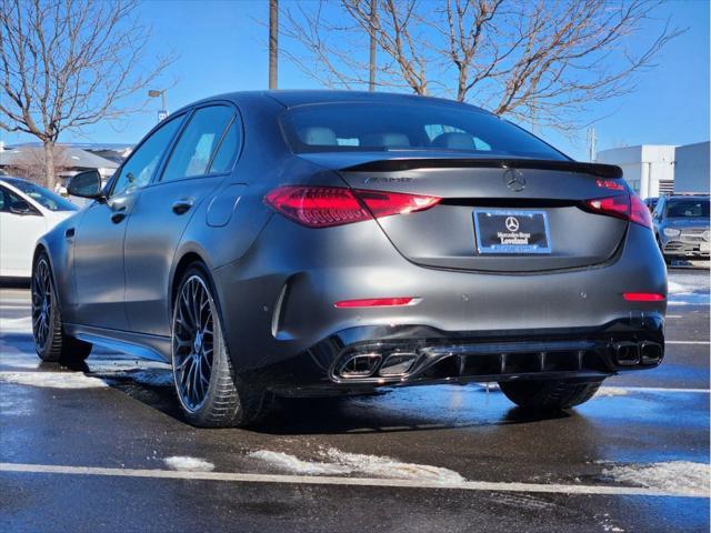 new 2025 Mercedes-Benz AMG C 63 car, priced at $105,694