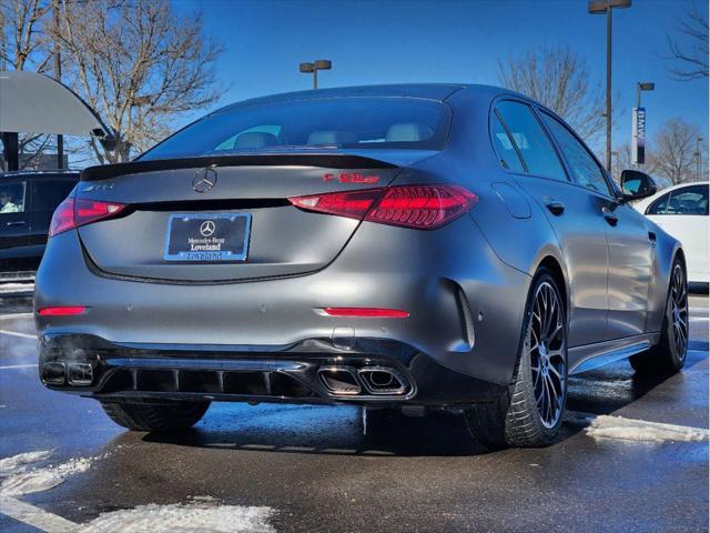 new 2025 Mercedes-Benz AMG C 63 car, priced at $105,694