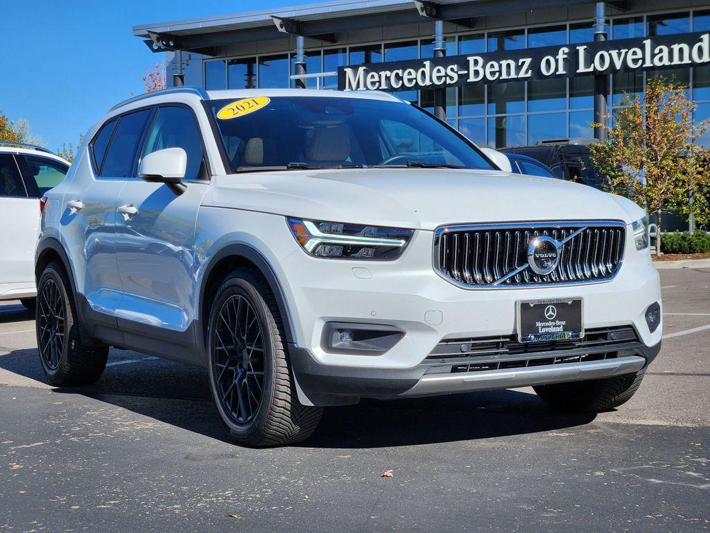 used 2021 Volvo XC40 car, priced at $24,900