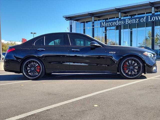 used 2024 Mercedes-Benz AMG C 63 car, priced at $84,999