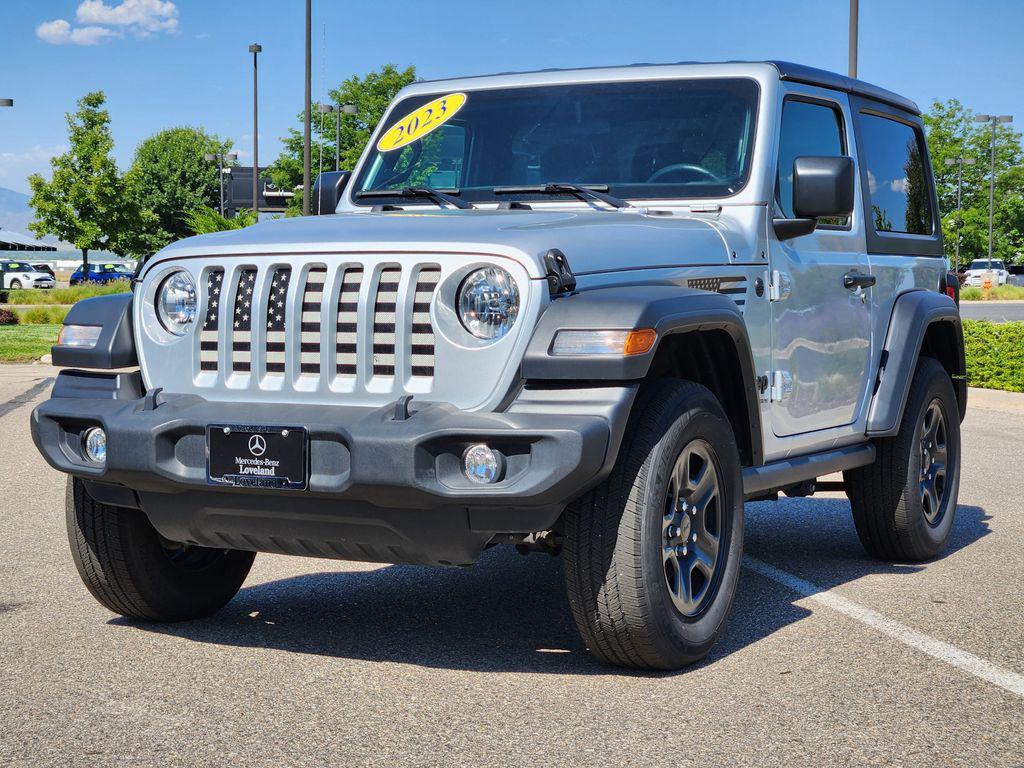 used 2023 Jeep Wrangler car, priced at $25,900