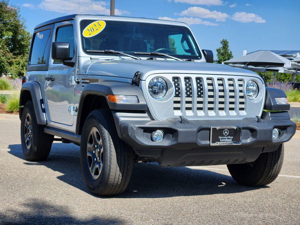 used 2023 Jeep Wrangler car, priced at $25,900