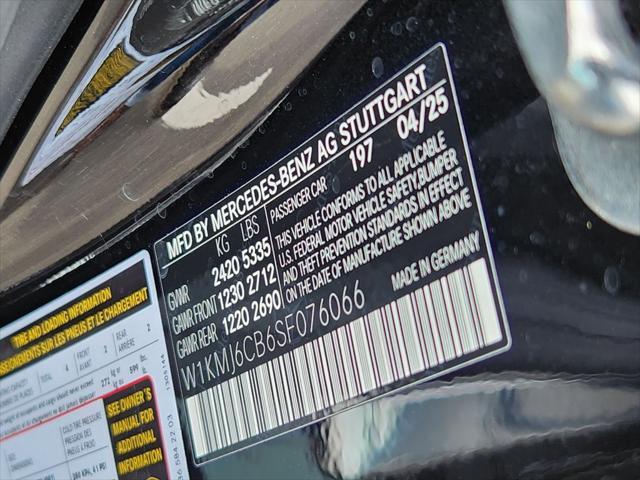 new 2025 Mercedes-Benz AMG CLE 53 car, priced at $87,629