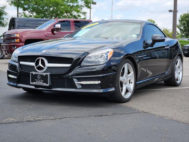 used 2015 Mercedes-Benz SLK-Class car, priced at $29,890
