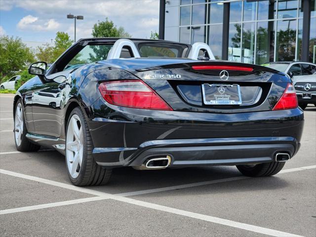 used 2015 Mercedes-Benz SLK-Class car, priced at $29,890