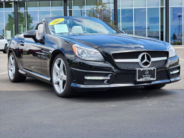 used 2015 Mercedes-Benz SLK-Class car, priced at $29,890
