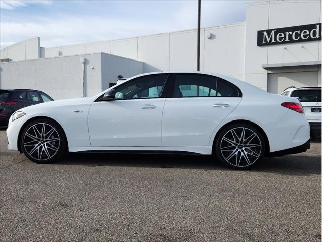 new 2025 Mercedes-Benz AMG C 43 car, priced at $72,509