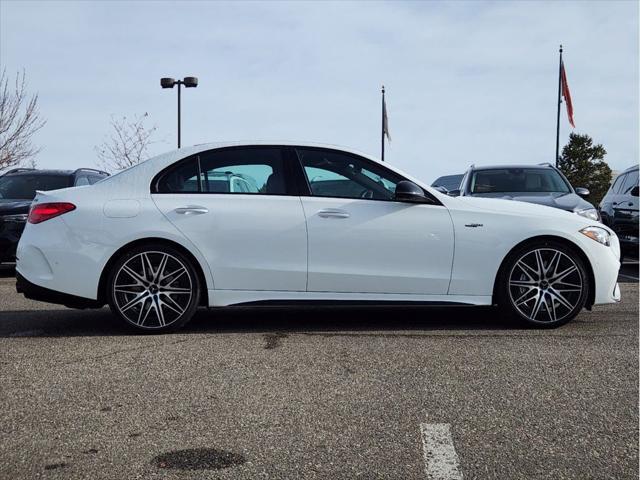 new 2025 Mercedes-Benz AMG C 43 car, priced at $72,509