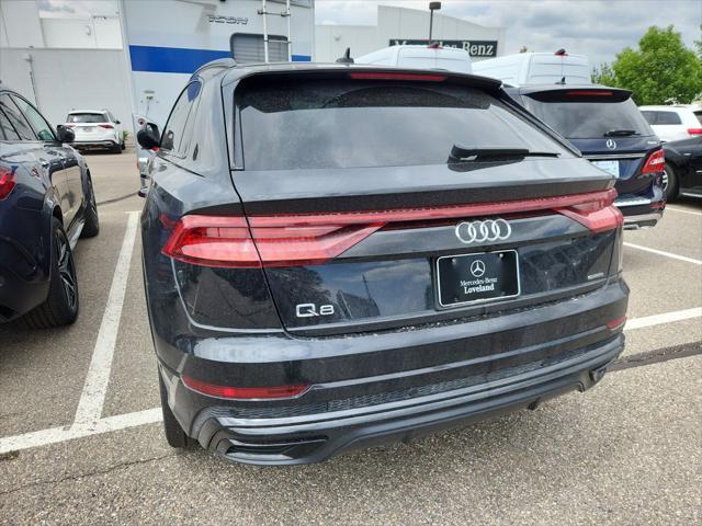 used 2020 Audi Q8 car, priced at $36,900