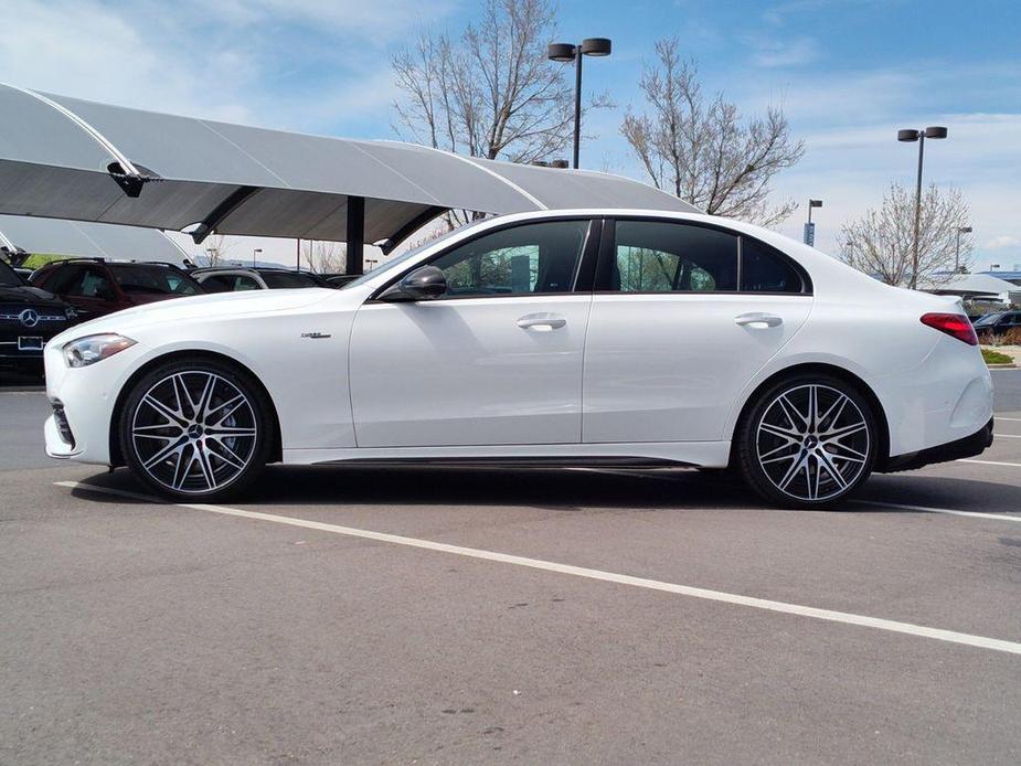 new 2024 Mercedes-Benz AMG C 43 car, priced at $73,562