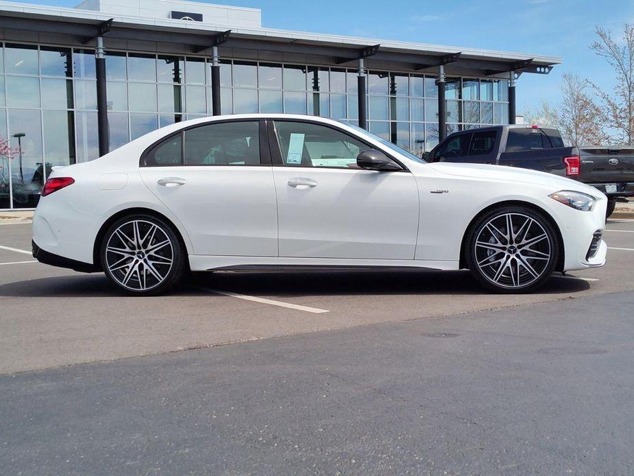 new 2024 Mercedes-Benz AMG C 43 car, priced at $73,562