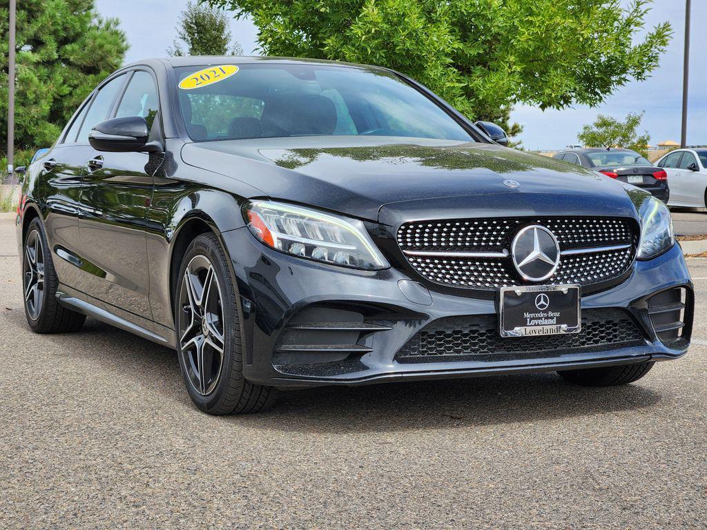 used 2021 Mercedes-Benz C-Class car, priced at $31,500