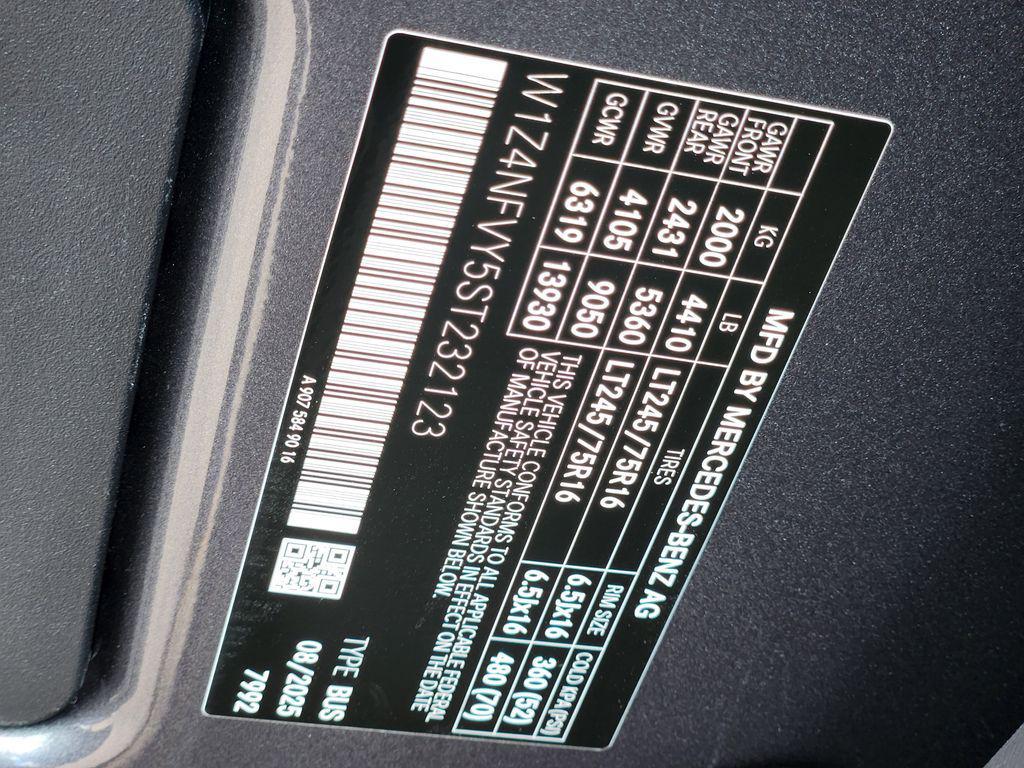 new 2025 Mercedes-Benz Sprinter 2500 car, priced at $88,673