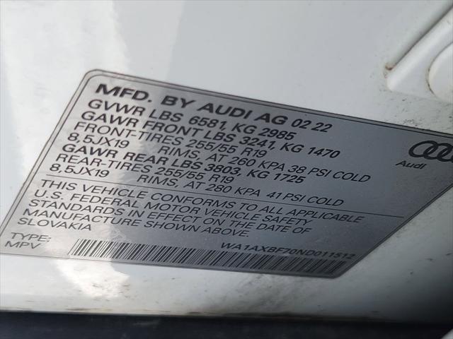 used 2022 Audi Q7 car, priced at $31,500