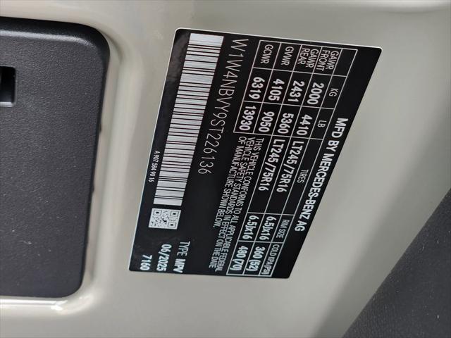 new 2025 Mercedes-Benz Sprinter 2500 car, priced at $81,418