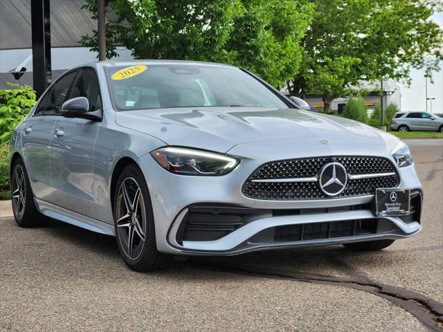 used 2025 Mercedes-Benz C-Class car, priced at $50,999