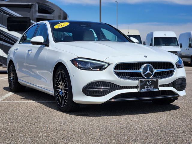 used 2025 Mercedes-Benz C-Class car, priced at $46,505