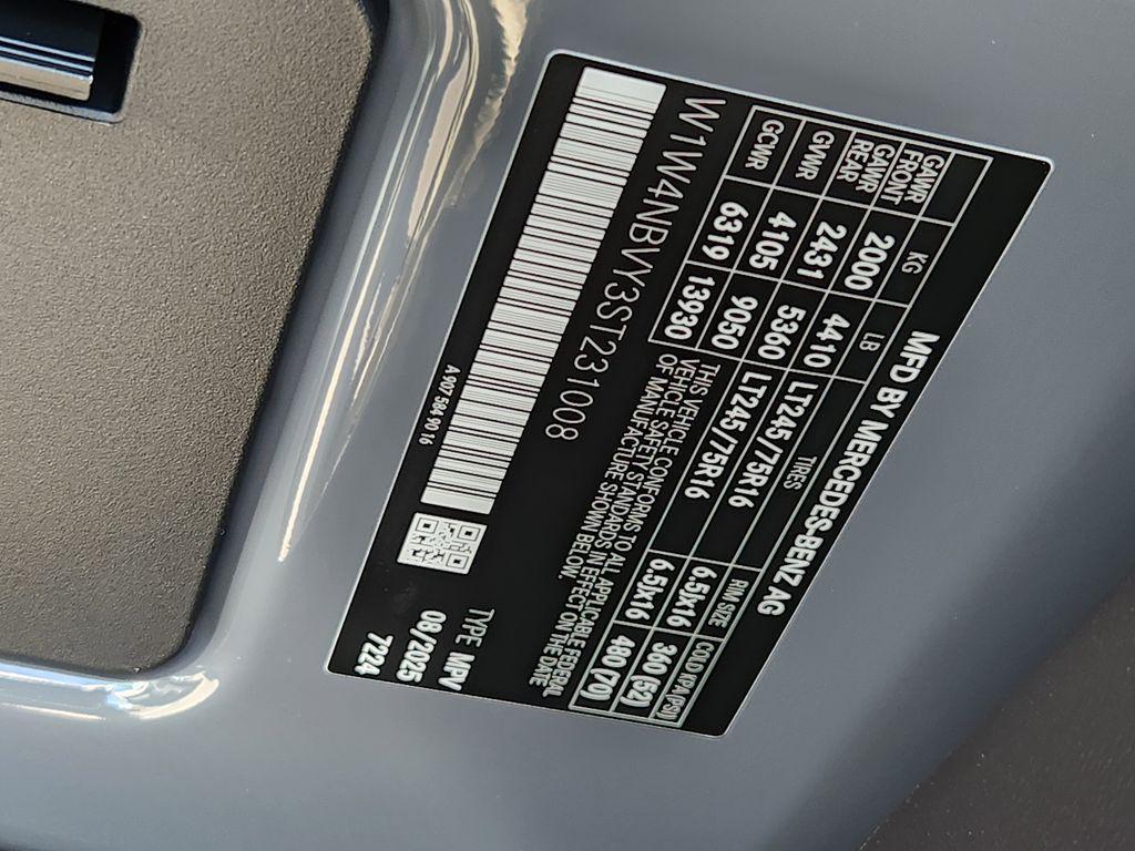 new 2025 Mercedes-Benz Sprinter 2500 car, priced at $75,956