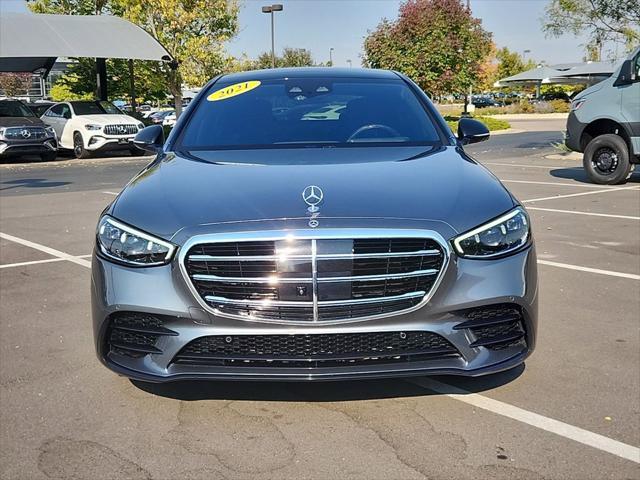 used 2021 Mercedes-Benz S-Class car, priced at $68,798