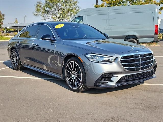 used 2021 Mercedes-Benz S-Class car, priced at $68,798