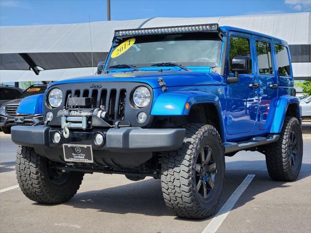 used 2014 Jeep Wrangler Unlimited car, priced at $24,300