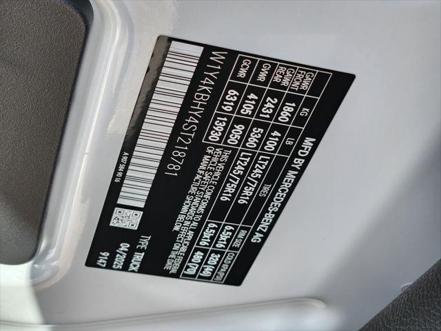 new 2025 Mercedes-Benz Sprinter 2500 car, priced at $58,205