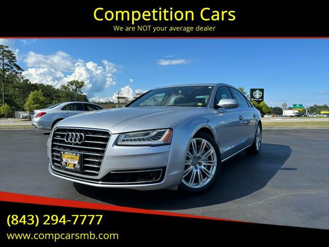 used 2015 Audi A8 car, priced at $21,900
