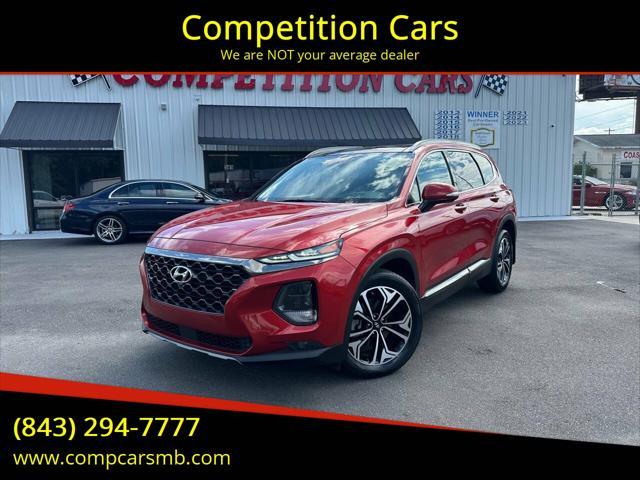 used 2020 Hyundai Santa Fe car, priced at $24,900