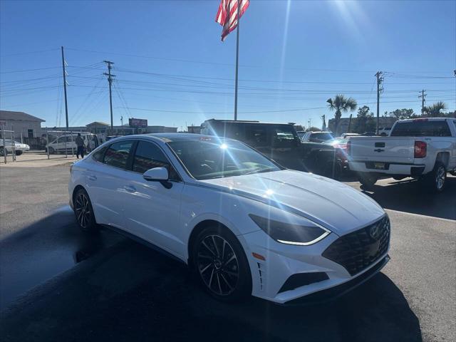 used 2021 Hyundai Sonata car, priced at $27,995